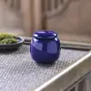 Mini Pote de Cerâmica para Chá, Pote Selado de Pó de Gesso, Pote para Armazenamento de Chá de Flores, Garrafa Pequena de Porcelana, Caixa de Chá Portátil