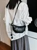 Bolso Minimalista de Lujo Ligero tipo Croissant 2026 Nuevo Versátil Bolso tipo Dumpling Bolso de Hombro Bolso Cruzado Exquisito de Alta Gama Bolso de Moda para Mujer