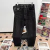 Jeans Elásticos para Hombre de Primavera y Otoño, Nuevos, Rectos, Sueltos, Duraderos, Pantalones Largos para el Trabajo, Casual, Versátiles, Jeans al por Mayor