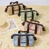 Nova Bolsa de Armazenamento de Malha Portátil para Natação, Bolsa de Higiene Pessoal Portátil de Grande Capacidade para Férias, Bolsa de Armazenamento Multifuncional para Praia