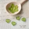 Flor de Cerezo TempranaSentimiento de PrimaveraRosa y VerdeVidrio ChecoHecho a Mano con CuentasPulsera DIYAccesorios de Material para Hacer Pulseras a Mano