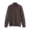 MTLCLOTHES roupas masculinas 2023 Outono Novo estilo coreano gola alta suéter de malha manga longa camisa básica de malha moda