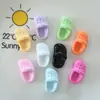 Forma de Zapatos de Cocodrilo Simulados Accesorios de Resina Dibujo Animado DIY Pegamento de Crema Pasador Hebilla de Zapato Decoración de Joyería Color Creativo
