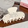 Grampo de Cabelo Baffia com Laço Exquisito Decorado com Strass, Estilo Coreano, Presilha de Garra Elegante e de Alta Qualidade para Penteados, Acessório de Cabelo Versátil
