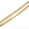 3.5 5 6 7 8 10 mm acero inoxidable hip hop hombres acero de titanio collar cadena cubana cadena simple cadena para suéter mujeres