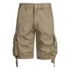 2025 Comércio Exterior Verão Novos Shorts de Algodão Calças de Cinco Pontos Calças Casuais Calças Largas Calças de Montaria Moda Masculina Shorts Casuais