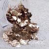 Estilo japonês adstringente aleatória fatia conjunto lantejoulas irregulares prata champanhe platina unha diy patch glitter