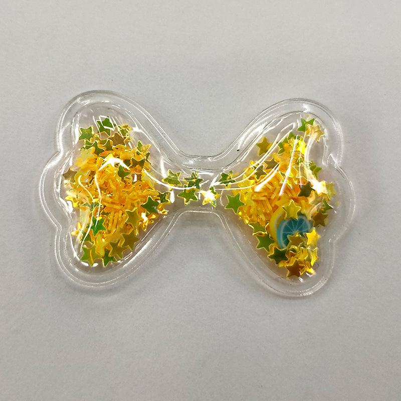 发夹蝴蝶结小饰品亮片标