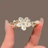 Novo Estilo de Grampo de Cabelo Flor de Pessegueiro Estilo República da China para Mulheres, Acessórios Personalizados Estilo Antigo, Clipes de Roupa para Empresas de Casamento