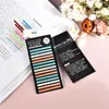 Etiquetas de Índice Ultrafinas, Marcadores de Teclas Transparentes, Notas Adhesivas Coloridas Estilo Coreano, Notas Mensajeras Impermeables de Mascota, Pegatinas N Veces