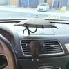Mini guarda-chuva de impressão para carro, suporte para guarda-chuva para celular, guarda-sol, guarda-chuva para navegação de carro, proteção solar, antirreflexo, pequeno guarda-chuva adequado
