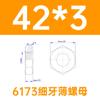 Gb6173 8 Grau Porca Sextavada Plana Rosca Fina Porca Fina M8M10M12M14M16M18M20M22M24-M80