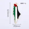 Vendas Diretas do Fabricante Transfronteiriças Bandeira da Palestina Livre Acessórios de Joias DIY para Pendurar Material Liga com Gotejamento de Óleo Lote Misto