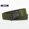Novo Cinto Tático Masculino Fivela Liga Elástica Cinto Treinamento Militar ao Ar Livre Roupa de Trabalho Casual Lona Cinto Masculino