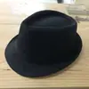 Sombrero de boda para caballero sombrero de jazz negro puro sombrero pequeño sombrero de material para traje sombrero para niños sombrero de pescador blanco al por mayor