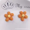 Accesorios de Joyería de Resina con Flores Brillantes para DIY Cuerda para el Cabello Pasador Vaso de Agua Hebilla de Zapato Adornos Llavero Muñeca Imán para Nevera
