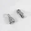 Aço Inoxidável 304 de Múltiplas Especificações Furo Único Fivela Semente de Melão Ouro Galvanizado DIY Acessório de Acabamento Pingente Material da Fivela Semente de Melão