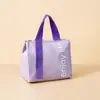 Bolsa Lancheira Animal Desenho Animado Fofo com Camada Espessa de Folha de Alumínio para Isolamento, Bolsa Lancheira para Estudante Estilo Japonês