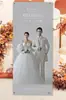Placa de Boas-Vindas para Casamento, Foto de Boas-Vindas para Casamento, Painel KT de Noivado, Suporte de Exibição Personalizado, Banner Roll-Up