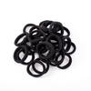 Diadema de estilo coreano con base negra, anillo de toalla para el cabello, anillo para el cabello para adultos, banda de goma básica DIY, cubierta de cuero, accesorios para el cabello, fábrica al por mayor