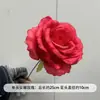 Nuevas Flores Rojas de Seda para Boda Materiales de Flores para Techo de Salón de Bodas Decoración de Banquete de Compromiso Camino de Flores en el Suelo Arco de Guía Flores