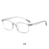 Nuevas Gafas Transparentes Cuadradas para Niños, Versátiles para el Uso Diario, con Filtro de Luz Azul, Aptas para Lentes Graduados, Armazones Ultra Ligeros de TR para Niños