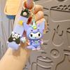 Varita mágica explosiva Sanrio pudding jade dog melody kulomi llavero colgante muñeca regalo de Navidad