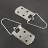 Gancho de Fixação Grande de Quatro Olhos para Molduras de Quadros, Fivela de Suspensão de Quatro Furos para Placas, Pinturas Decorativas, Molduras de Pintura a Óleo, Argolas de Suspensão