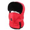 Sombrero Lei Feng de otoño e invierno con forro polar engrosado para protección de oídos, sombrero de algodón para protección del cuello, sombrero para montar a prueba de viento, sombrero de algodón de invierno para hombre y mujer, sombrero de invierno