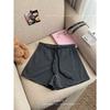 Shorts Deportivos Casuales de Bloques de Color a Rayas para Mujer Verano 2025 Delgados con Cordón Cintura Alta Adelgazantes Pierna Ancha Hot Pants Shorts