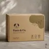 Caja de Cartón Corrugado de Papel Kraft Personalizada para Empaque de Alimento para Mascotas Gato y Perro Caja de Empaque Exterior Impresa a Color para Premios para Mascotas Fabricante de Origen