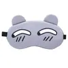 Mascarilla para Ojos con Expresión de Dibujos Animados Aliviar la Fatiga Visual Compresa Fría Compresa Caliente Bloqueo para Dormir Bolsa de Hielo Compresa Caliente para Dormir Mascarilla para Ojos Caliente