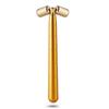 Instrumento Escultor Facial de Arroz Dorado Masaje Facial V Empujar Papada Rodillo Giratorio Barra de Belleza Lifting Facial Gadget Práctico Kd9077B