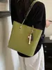 Yuezi 2026 Bolso Tejido Nuevo y Elegante para el Trabajo, Bolso Tote de Moda para Mujer, Bolso de Hombro de Gran Capacidad