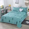 Sábanas de sarga gruesa hipoalergénicas ropa de cama individual para dormitorio estudiante cómoda sin bolitas fabricante de sábanas venta al por mayor