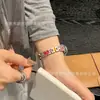 Adecuado para Correa de Pulsera Xiaomi 9Pro Nuevo para Mujer 8Nfc Resina de Tres Cuentas 7 Verano Deportivo Reemplazo Cerámica Transpirable