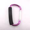 Funda de cuero de espuma suave de aleación de aluminio mediana gancho de alpinismo hebilla de polea hebilla de zapato dispositivo de elevación colorido conveniente colgado rápido