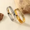 Pulseira Nova de Aço Titânio Europeia e Americana Transfronteiriça Versátil para o Dia a Dia Pulseira Transfronteiriça Pulseira de Aço Inoxidável Fabricante Atacado