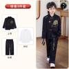 Nuevo Traje Hanfu de Estilo Chino para Niños, Traje Tang Tradicional Chino con Bordado, Traje Zhongshan de Cuello Alto, Atuendo de Presentación Infantil para Presentar y Recitar
