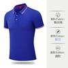 Lapel Group Camisa Polo de Manga Corta Estampada Personalizada Publicidad Camisa Cultural Ropa de Trabajo Ropa de Trabajo Ropa Logotipo Estampado Espina