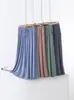 Pantalones Largos Casuales Holgados de Talla Grande para Mujer, Estilo Coreano, Algodón Modal, Cintura Alta, Caída Suelta, Ligeros para Deporte, Pierna Ancha, con Bolsillos