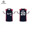 Uniformes de Beisebol, Uniformes Profissionais Personalizados para Jogo e Treinamento para Homens e Mulheres, Camisas com Logotipo Impresso Personalizado, Conjuntos de Roupa Esportiva de Secagem Rápida