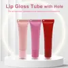 Tubo de Lipstick Tapa de Rosca Personalizada Tubo de Plástico Embalaje Tubo Cosmético Tubo de Plástico para Lipstick Biodegradable