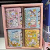 Sanrio Pinguim Miffy Desenho Animado Mini Caderno Espiral Estudante Portátil Bolso Caderno Papelaria de Alto Valor Livro