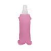 Botella de agua blanda transfronteriza, botella de agua plegable de TPU, botella de agua portátil, botella de agua deportiva de grado alimenticio para maratón todoterreno al aire libre