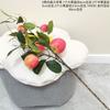 Ramo de maçã estilo chinês enfeites de flores falsas sala de estar decoração suave para casa com creme fruta artificial caqui árvore romã galho de limão