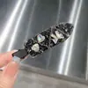 Pinza para el Cabello Brillante de Pedrería sin Costuras, Elegante y de Alta Gama, Pinza Lateral de Pato Simple y Lujosa, Accesorio para el Cabello para Mujeres