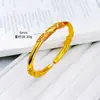 Joyería chapada en oro, artesanía tradicional, pulsera abierta de vid de acacia para mujer, mismo estilo que en las joyerías, diseño de nicho, pulsera vintage