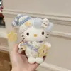 Auténtico Peluche de Dibujos Animados Sanrio Hello Kitty Bolsa Decoración Colgante Llavero Colgante