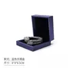 Caja de Joyería de Cuero PU Cepillado Caja para Anillo Anillo de Diamante Caja para Pulsera Collar Caja de Exhibición y Almacenamiento de Joyería Caja de Empaque para Joyería